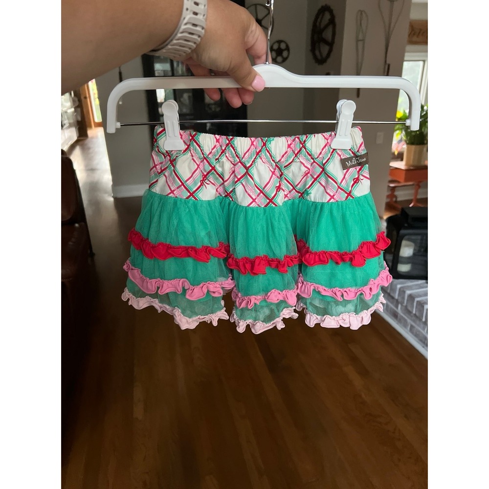 Matilda Jane Girl On The Go Skirt Girls Wonderment Bows‎ Tulle Size 4 MJ-259